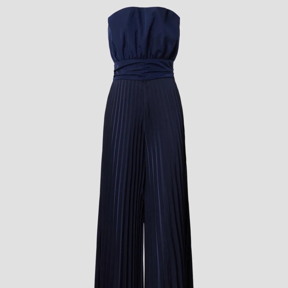 One33 Social Pleated Jumpsuit, 12 - Picture 4 of 10